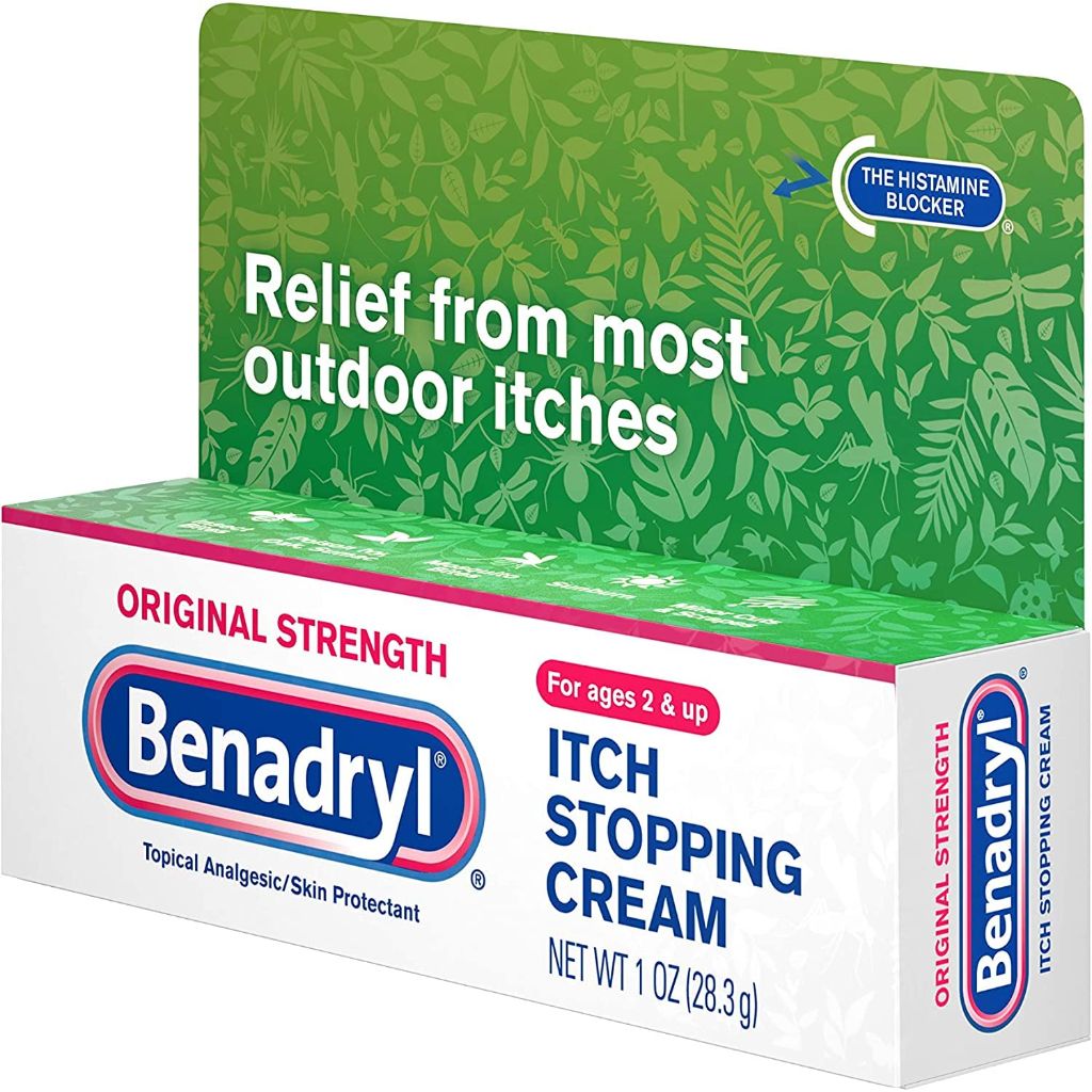 Benadryl Itch Stopping Cream Original Strength 1 oz