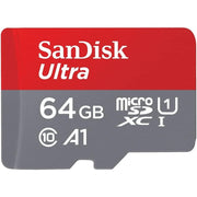 SanDisk 64GB Ultra microSDXC -I Memory Card with Adapter - 120MB/s