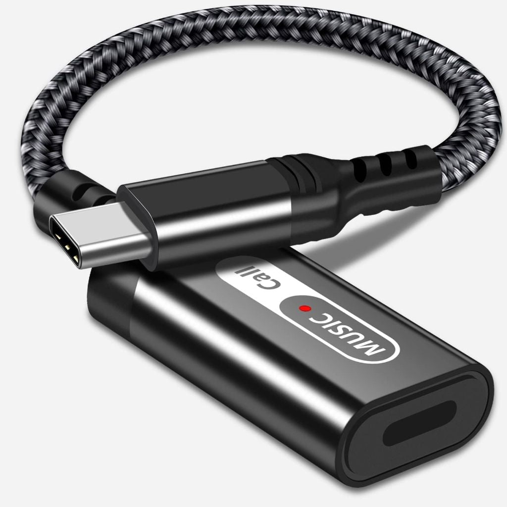 USB C to Lightning Audio Adapter USB TYPE C Male to Lightning Female Headphones Converter Compatible with iPhone 15/15Pro, iPad Pro, Galaxy S23/S22, MacBook USB C Laptop(Audio Only, Not for Charging)