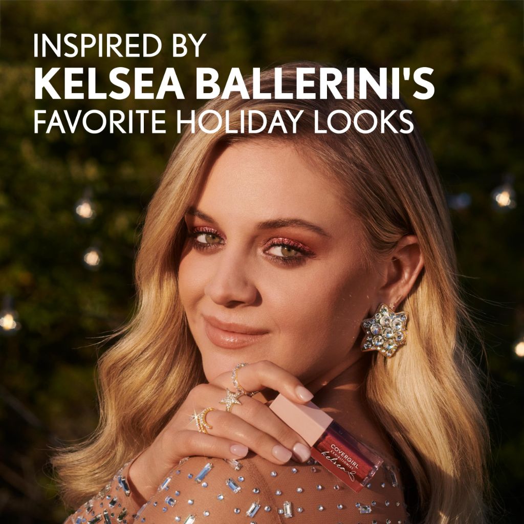 COVERGIRL Exhibitionist by Kelsea Ballerini Liquid Glitter Eyeshadow, Glitter Up 1, 0.13oz