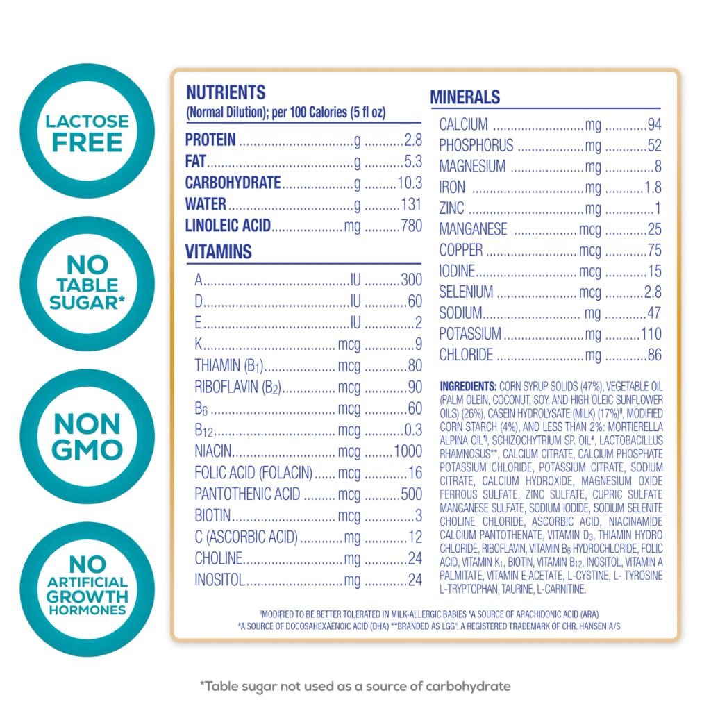 Enfamil Nutramigen Hypoallergenic Baby Formula with Iron, 12.6oz.