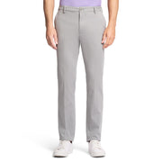 IZOD Men's Saltwater Stretch Flat-Front Chino Pants, Cinder Block Strt, 36W x 30L