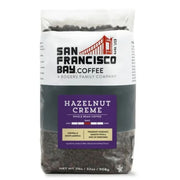 San Francisco Bay Whole Bean Coffee - Hazelnut Crème (2lb Bag)  Flavored  Medium Roast