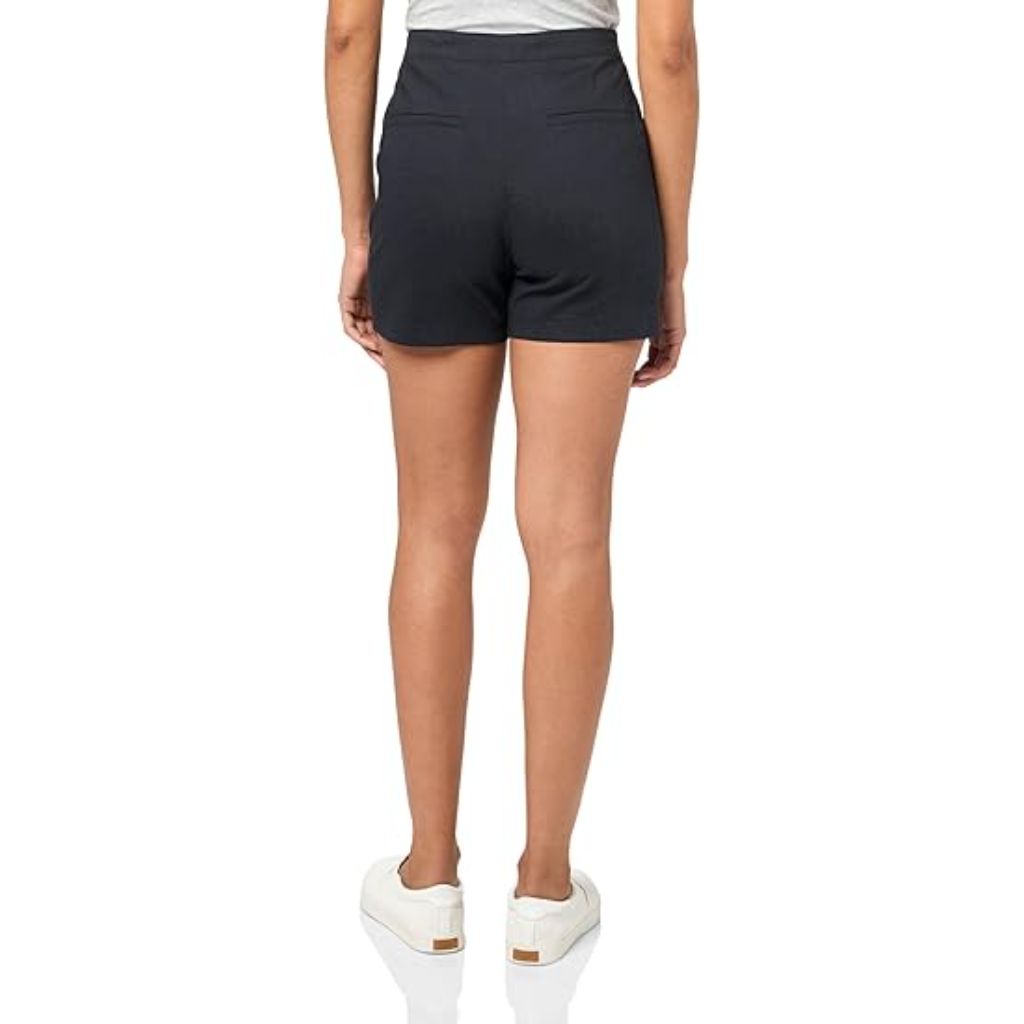 Women's Theory Waist Tab Shorts, Good Crunch, Size 00, Black
