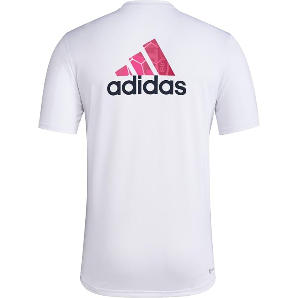 adidas Men's St. Louis City Soccer Club MLS Long Sleeve T-Shirt, White - 3XL
