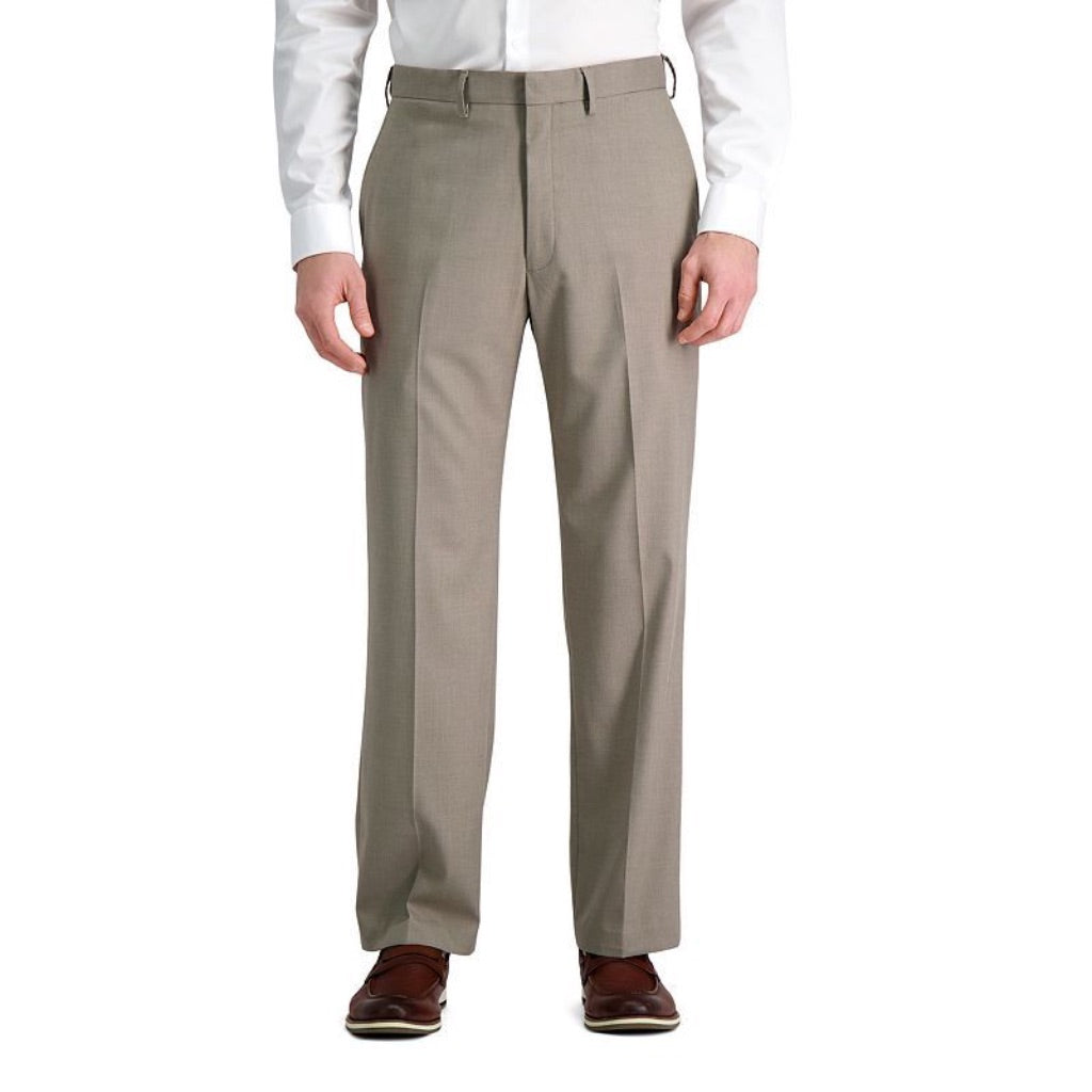 Men's Haggar® Premium Classic-Fit Flat-Front Stretch Suit Pants, 36W X 32L