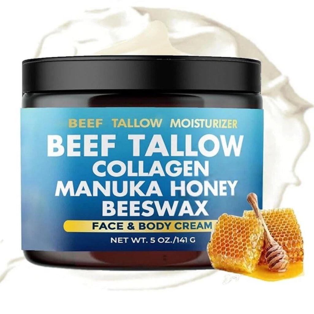 Barubt Beef Tallow Collagen Manuka Honey Beeswax