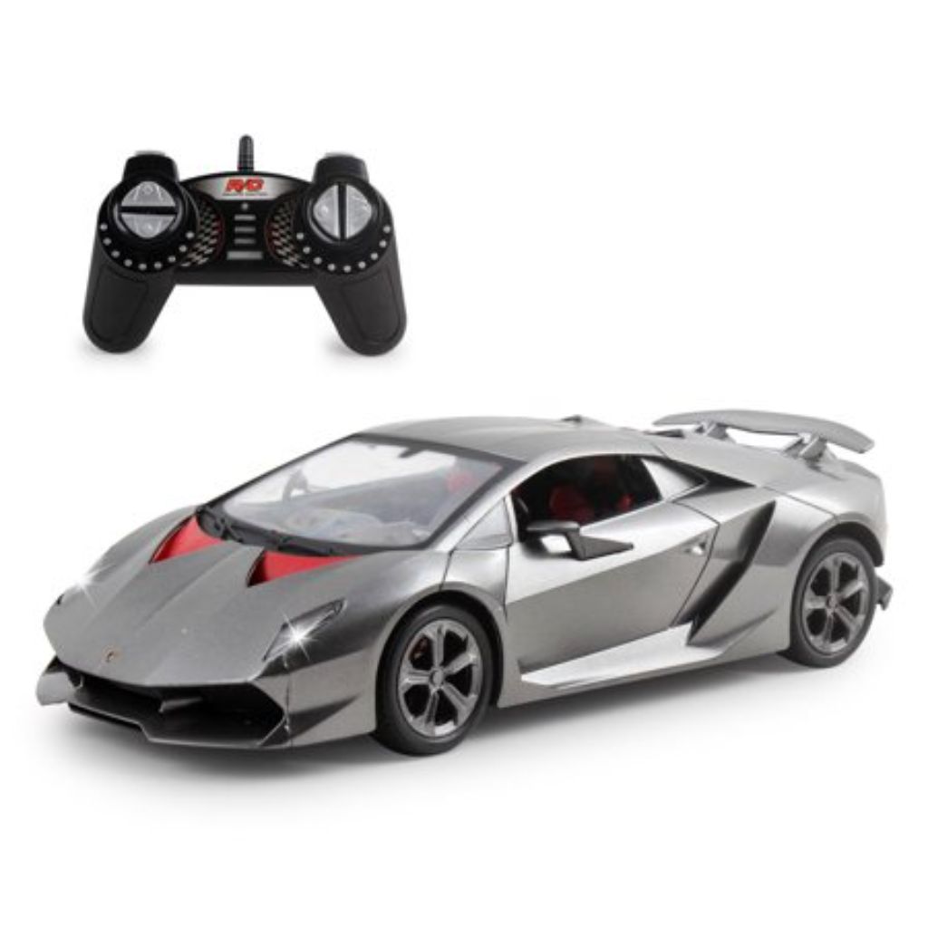 Vokodo Lamborghini RC Super Car 1:18 Scale Remote Control with Working LED Headlights
