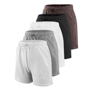 Liloak 4/5 Pack Womens Sweat Shorts Cotton Lounge Shorts