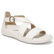 Vionic Women's Harmony Rx Leather Strappy Sandal - Cream, Size 10