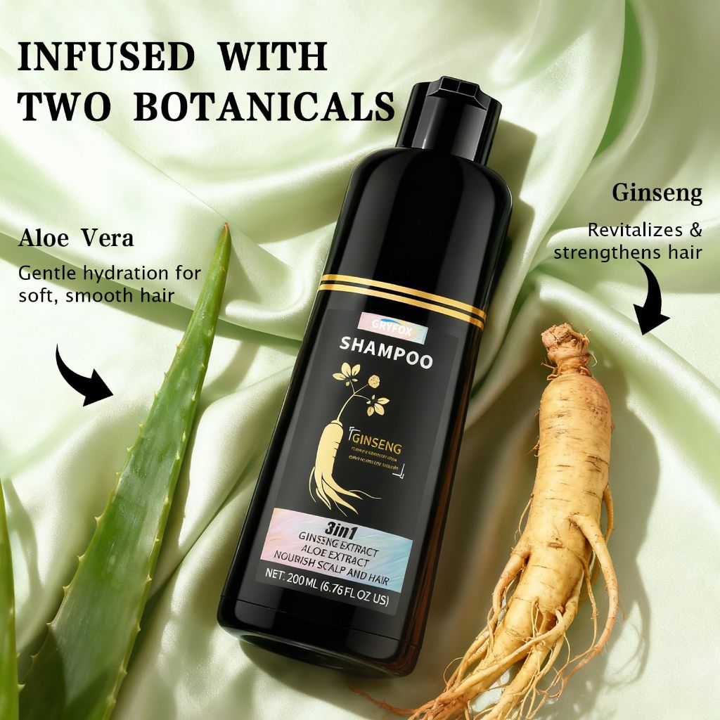 GRYFOX Hair Repair Shampoo, Hydrates While Cleansing, For Healthier-Looking Hair