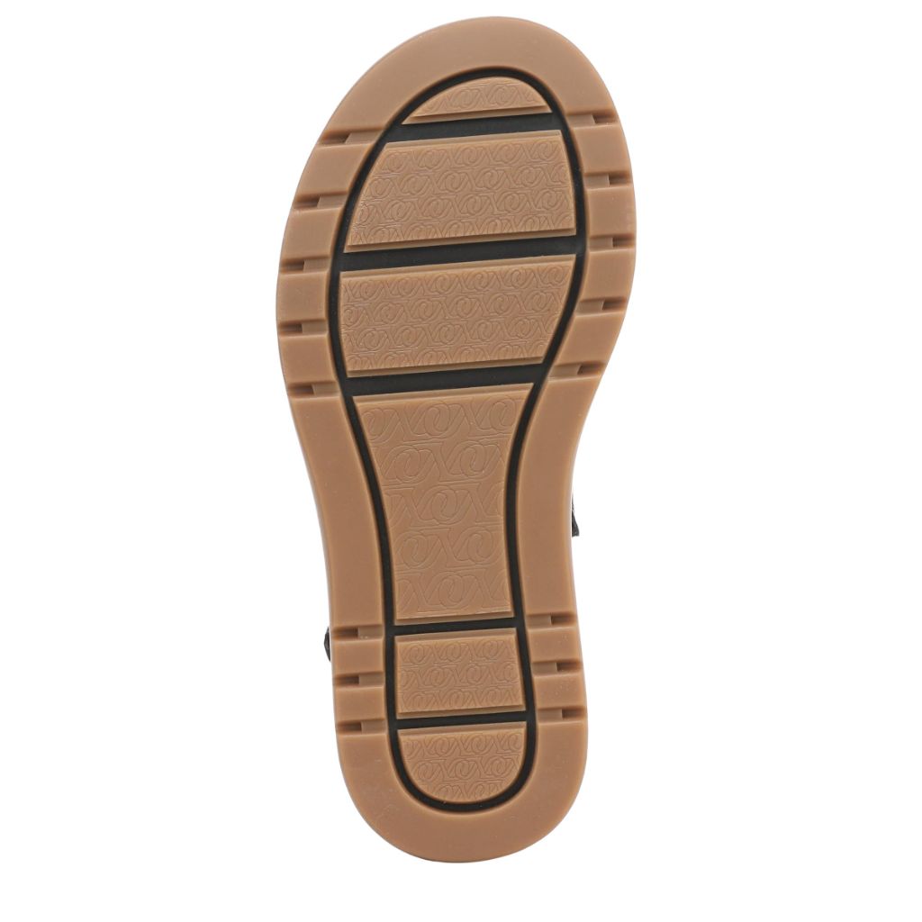Naturalizer Womens Attract Sandal Black Tumbled 8.5 W
