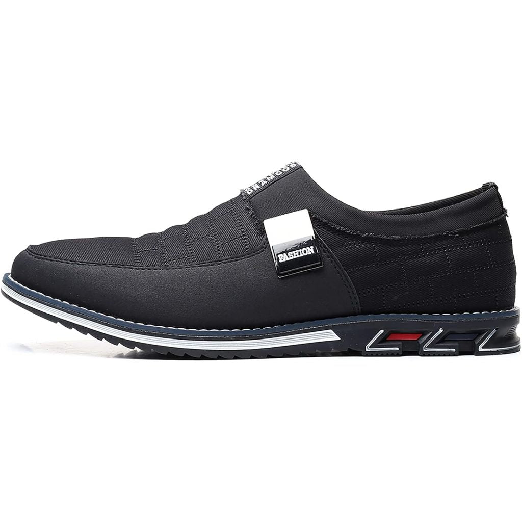 COSIDRAM Men Casual Shoes, Black, 8