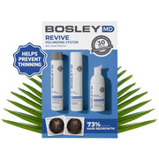BosleyMD BOSRevive Volumizing Hair System for Non Color-Treated Hair (Shampoo 5.1oz) (Conditioner 5.1oz) (thickening Treatment3.4oz)