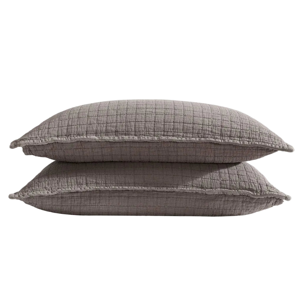 Calvin Klein - King Sham Set, Plum, 2-Piece