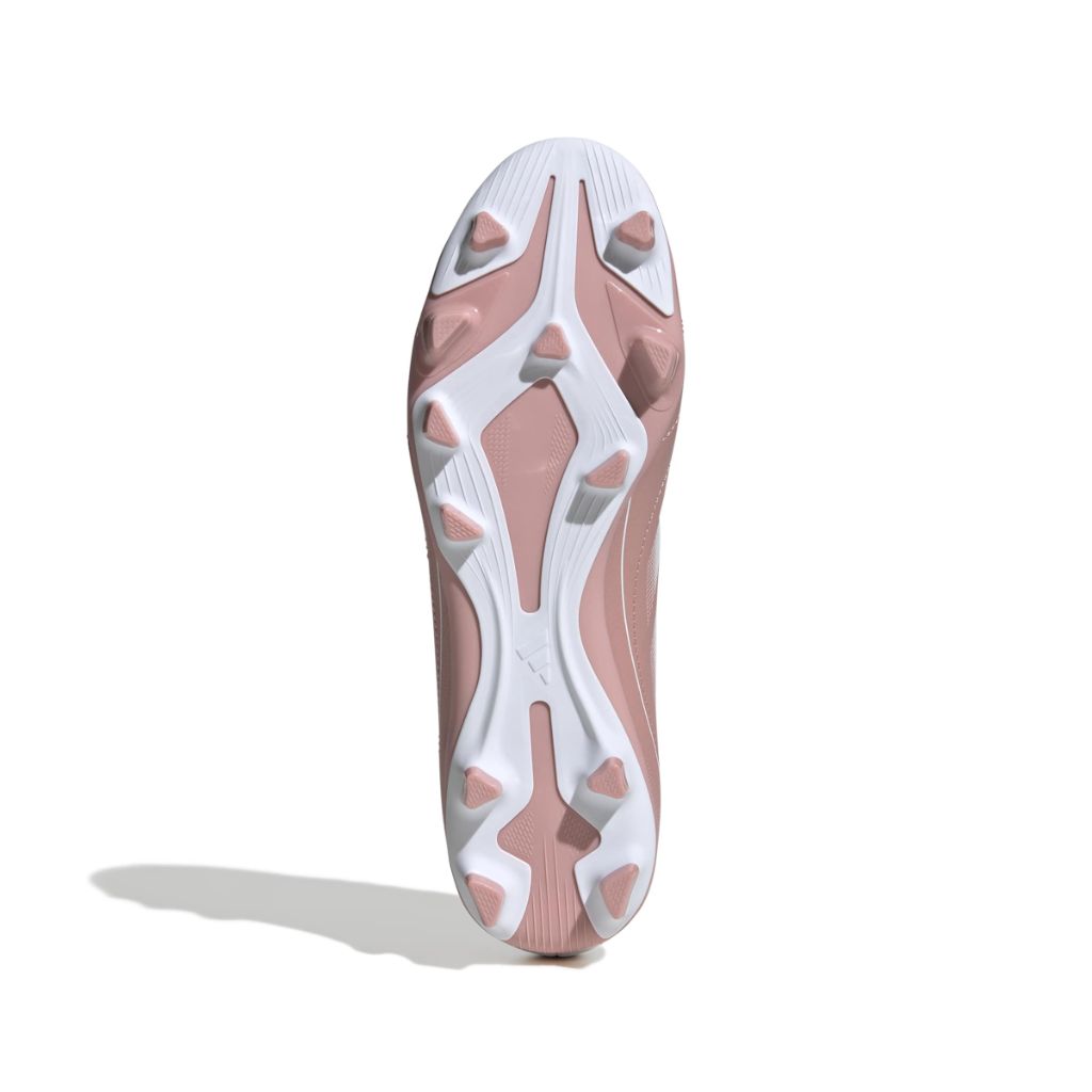 SZ 12.5, Adidas Unisex-Adult Goletto IX Firm Ground/Multi Ground Soccer, Wonder Mauve/White