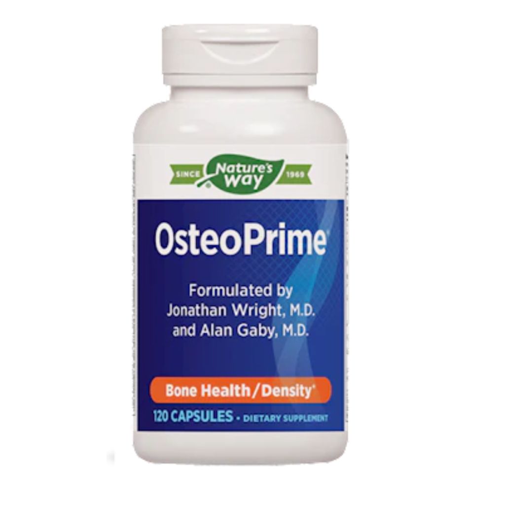 Nature's Way OsteoPrime with Vitamin D3 for Bone Health, 120 Capsules
