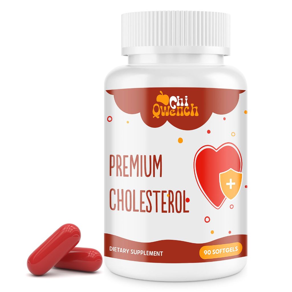 Chi Qwench Cholesterol Supplements, 3600mg - 90 softgels