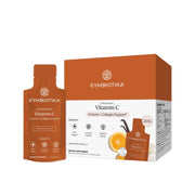 CYMBIOTIKA Liposomal Vitamin C Supplement, Orange Vanilla Flavor, 28 x 15 mL Liquid Packets