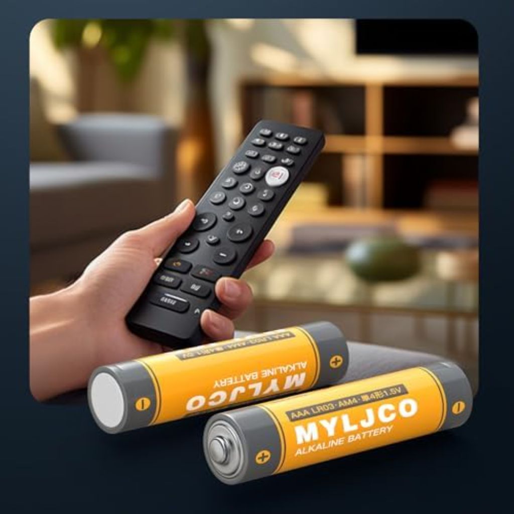 High-Performance 1.5V Alkaline Batteries - AA - 100ct