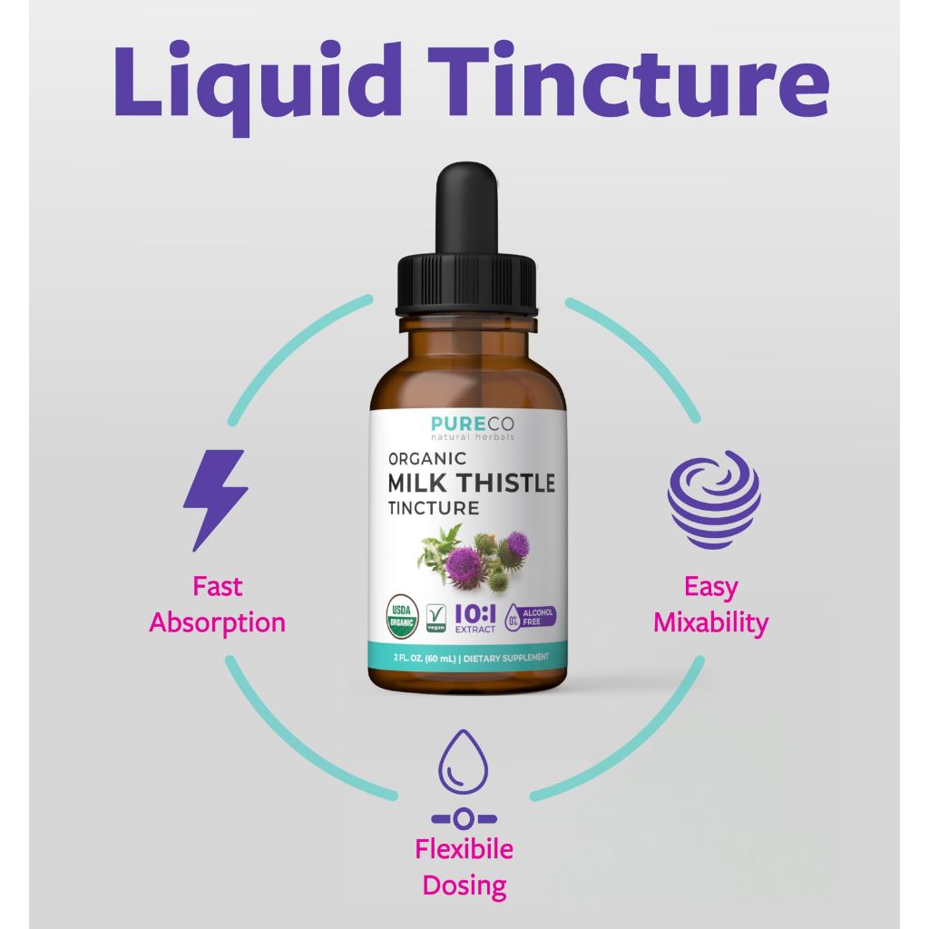 USDA Organic Milk Thistle Extract (30 Servings)