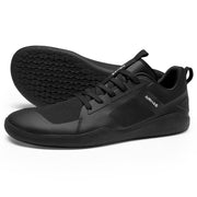 AIRHAS Men's Barefoot Shoes Zero Drop Workout Minimalist Gym Shoes for Men Deadlift Cross Training Sneakers (Black,12.0)