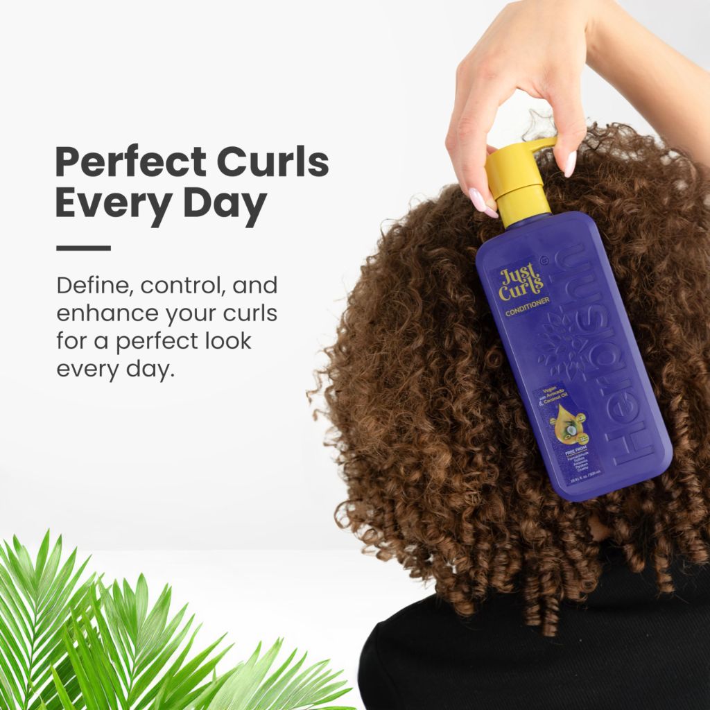 Herbishh Curly Hair Shampoo and Conditioner Set (3 X 16.91 Fl Oz)