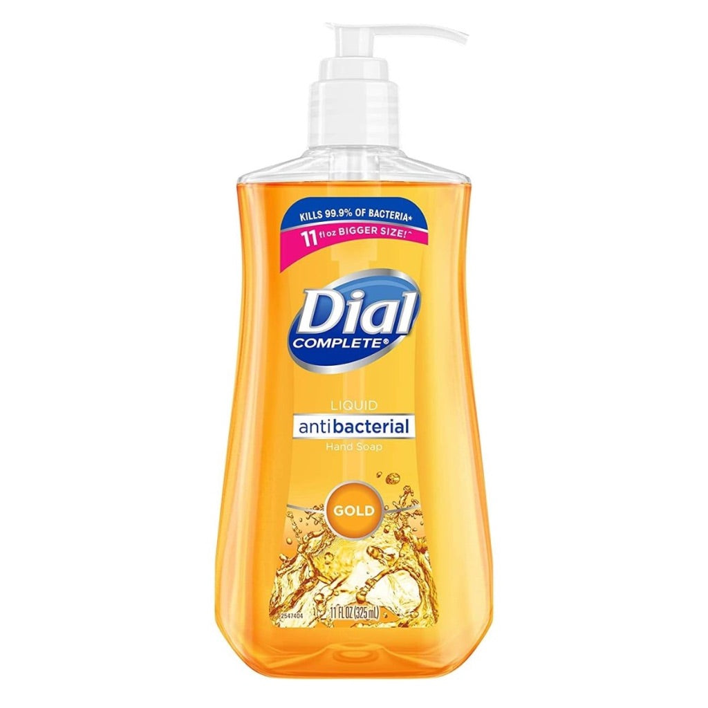 Dial Antibacterial Defense + Aloe Liquid Hand Soap - Gold, 11 fl. oz. (4 Pack)