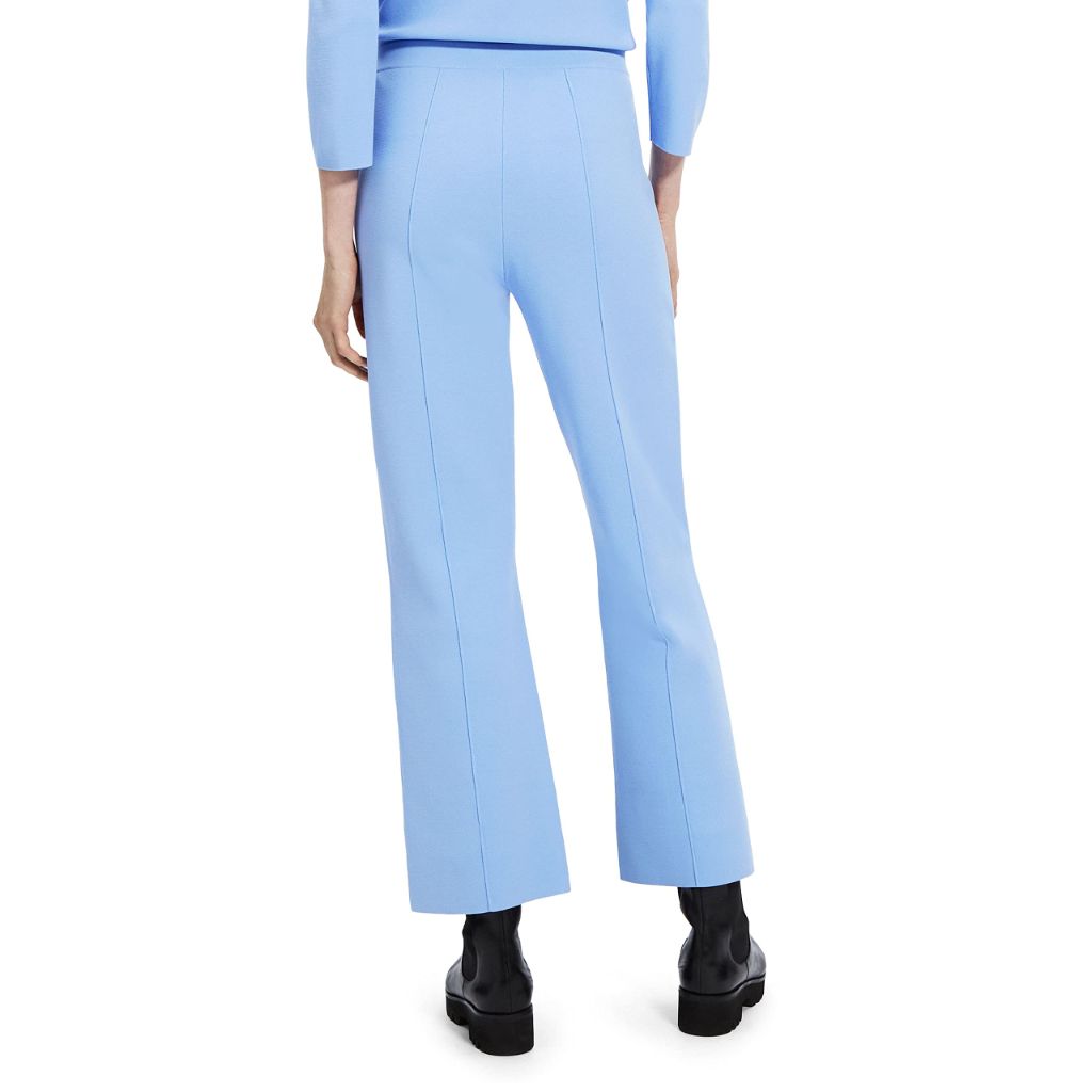 SZ M, Theory Women's Wide-Leg Flare Pant, Cornflower