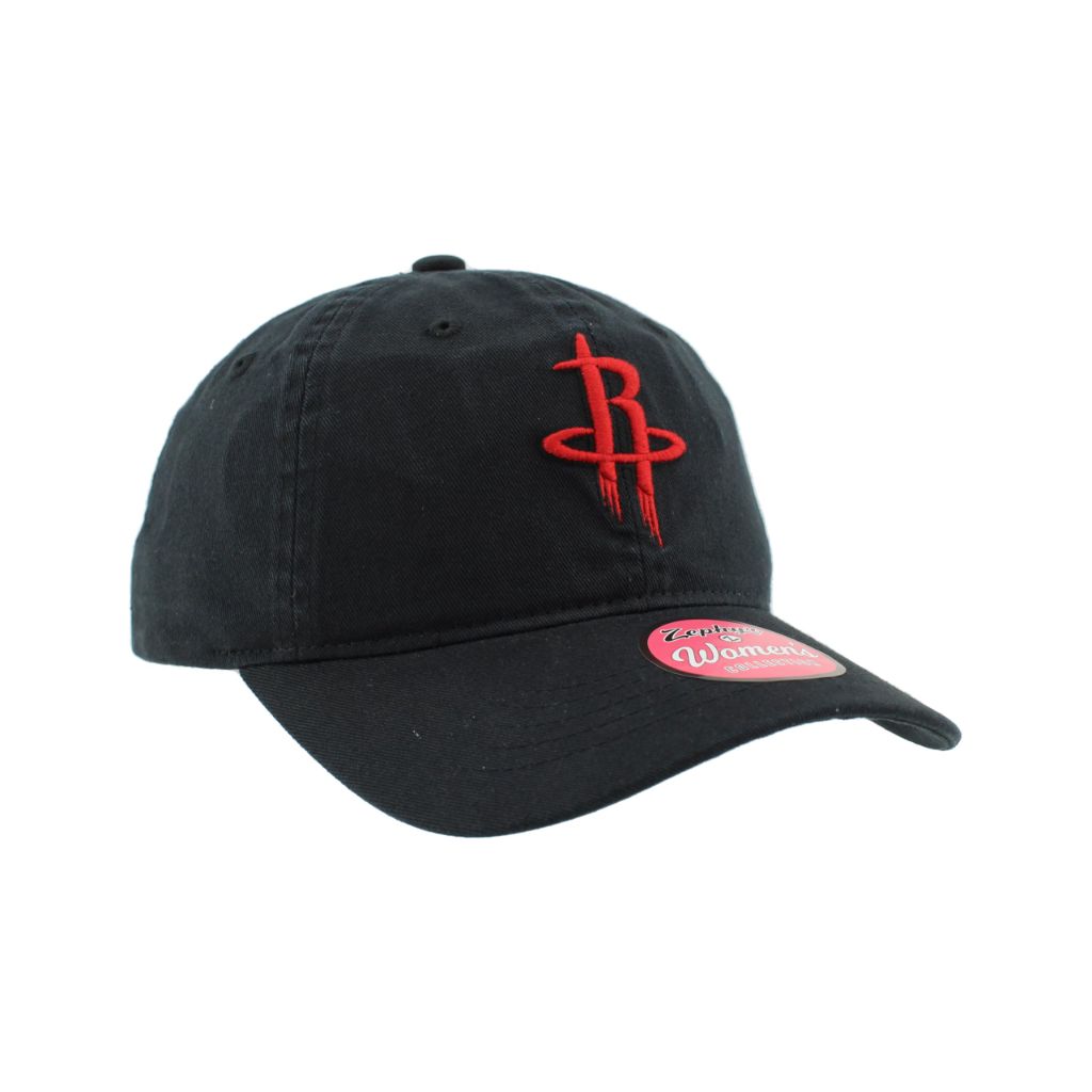 Houston Rockets NBA Officially Licensed Women's Adjustable Hat, Black