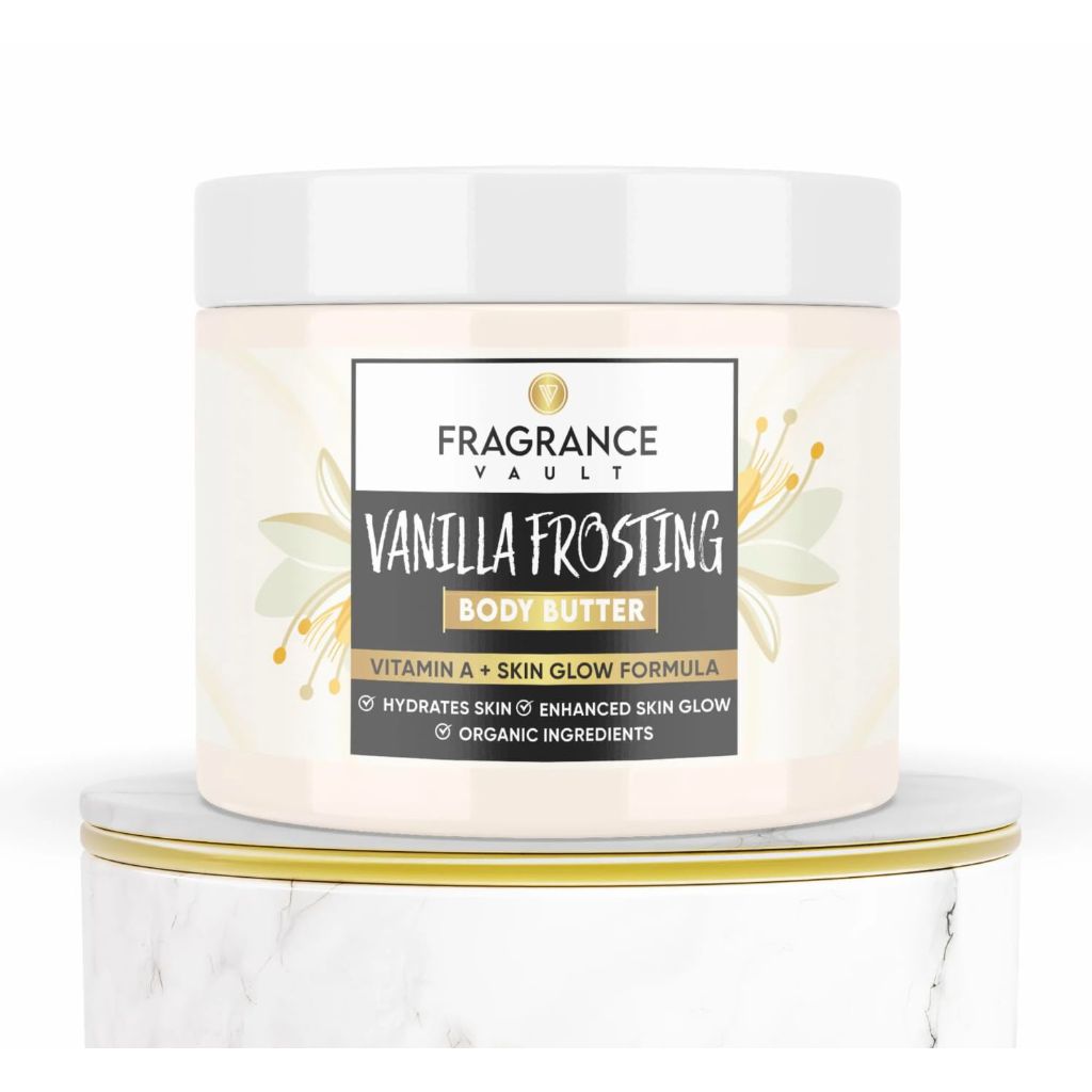 Body Butter Vanilla - Body Cream Moisturizer, Body Lotion, Vanilla Body Butter - 7 oz.