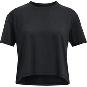 Under Armour Girls Motion Short Sleeve T Shirt, Black/Jet Gray, Large