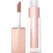 Maybelline Lifter Gloss, Hydrating Lip Gloss with Hyaluronic Acid, | Ice Pink Neutral, 0.18 Ounce