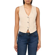 Steve Madden Apparel SELENE VEST, Khaki, X-Small