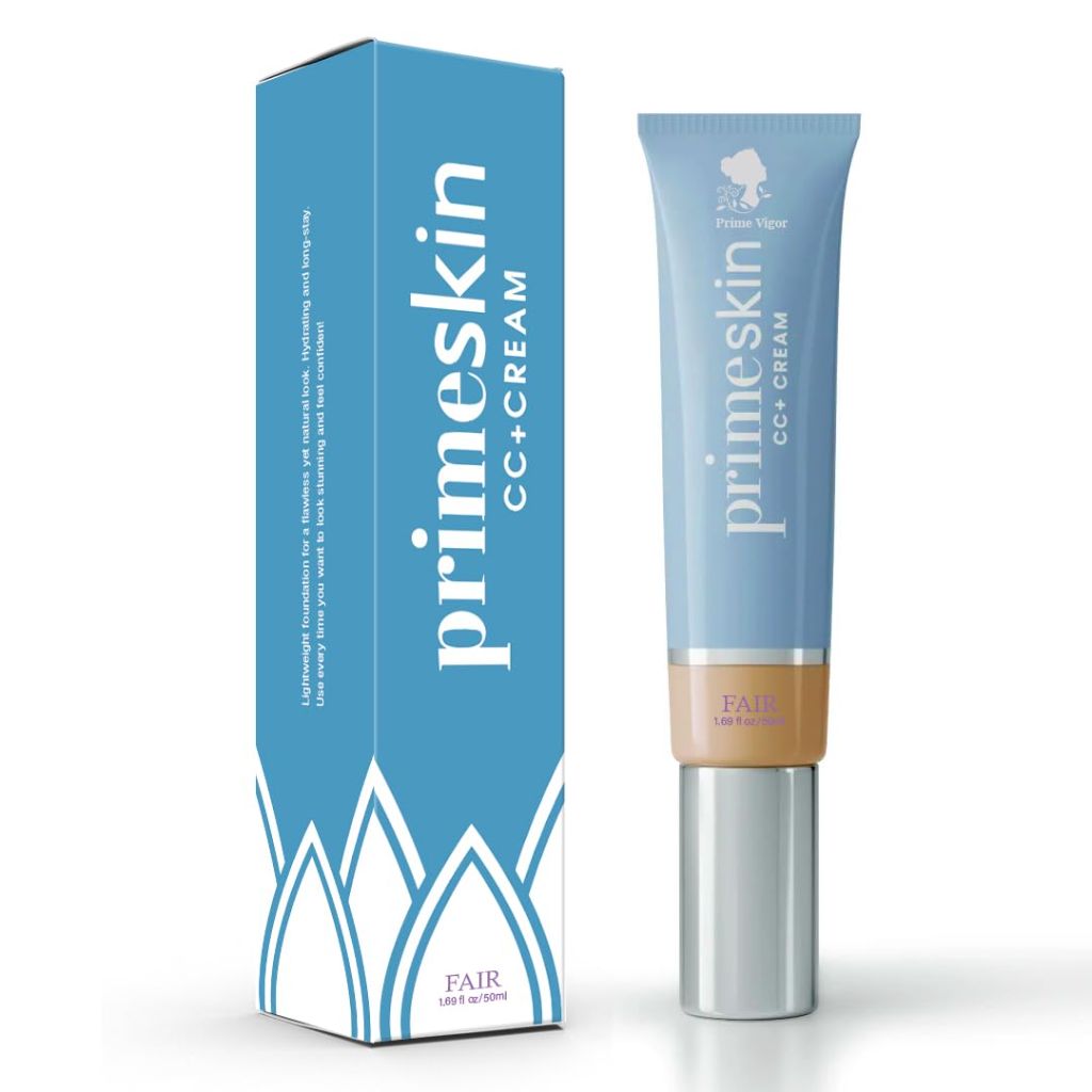 Primeskin Cc Cream Self Adjusting for Mature Skin 1.69 Fl Oz/50ml (TAN)