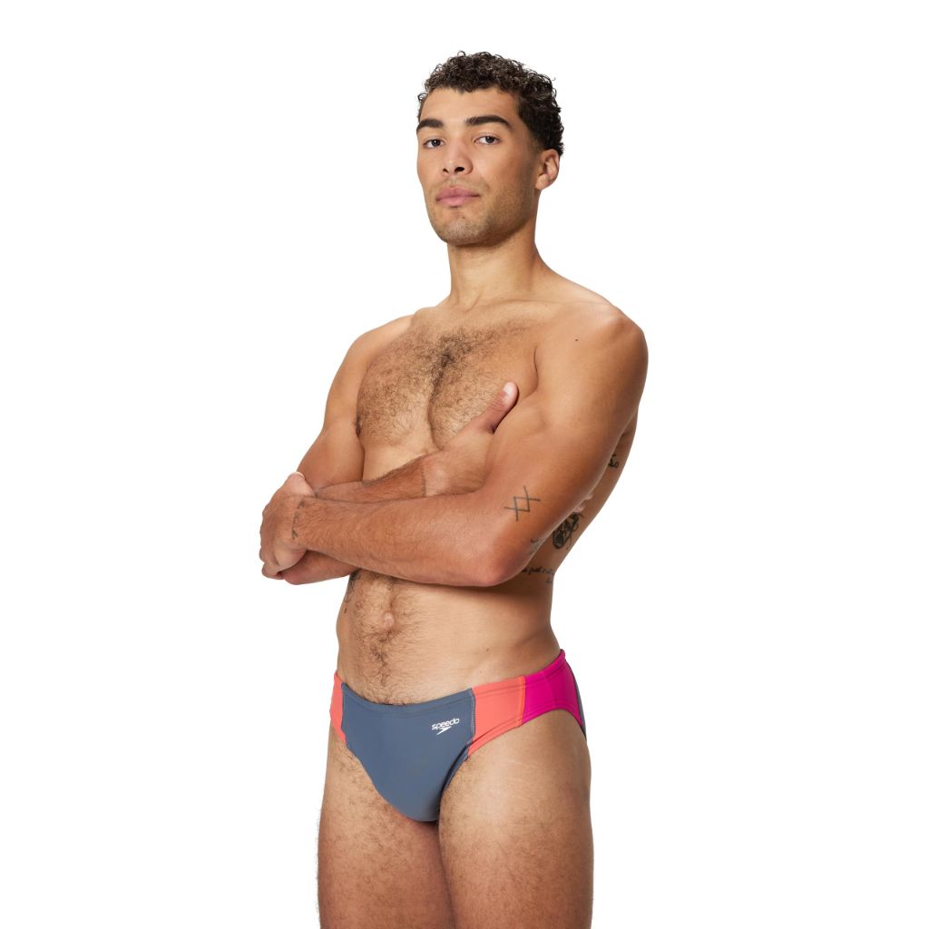 Speedo Men's Swimsuit Brief Eco Flex 2” Outseam Beachstar, 34