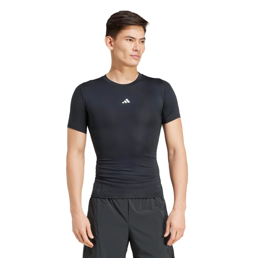 adidas Men's Techfit Training T-Shirt - Black, XL