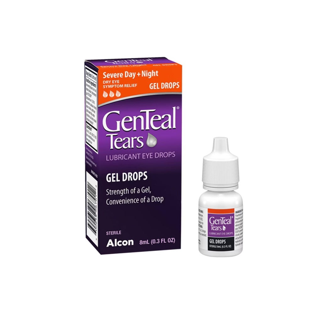 GenTeal Tears Severe Day + Night Gel Lubricant Eye Drops  0.3 fl oz