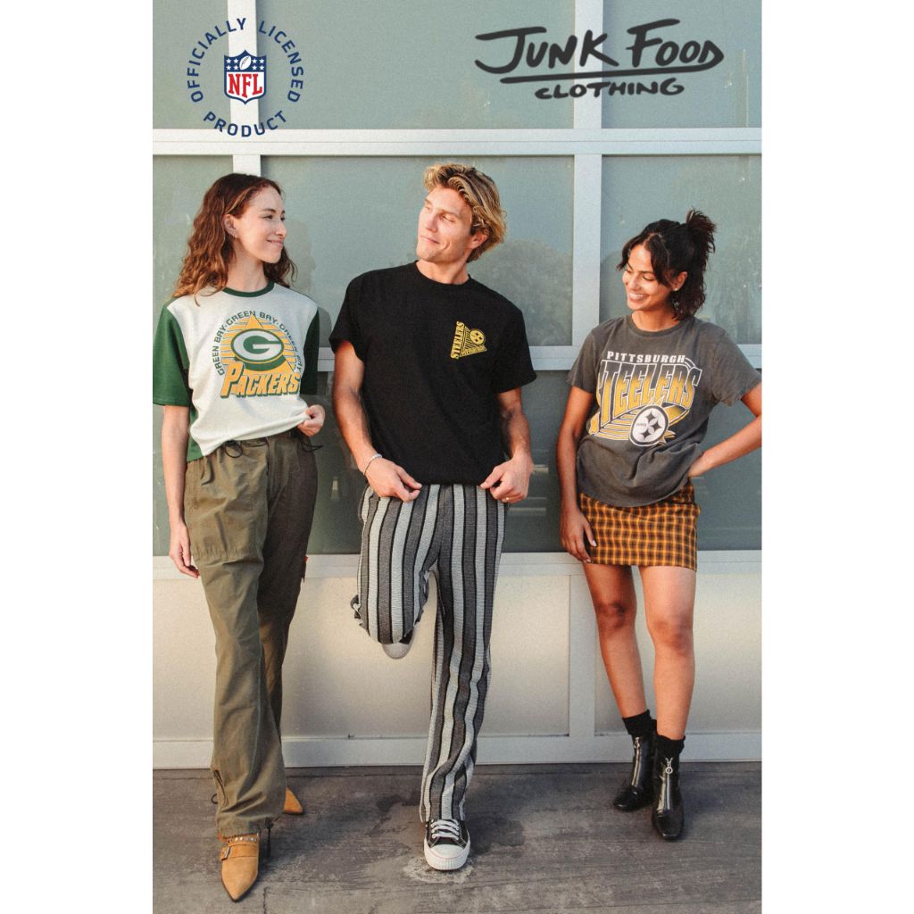 Junk Food Clothing Adult Unisex Philadelphia Eagles Rush Flea Market Tee - Small