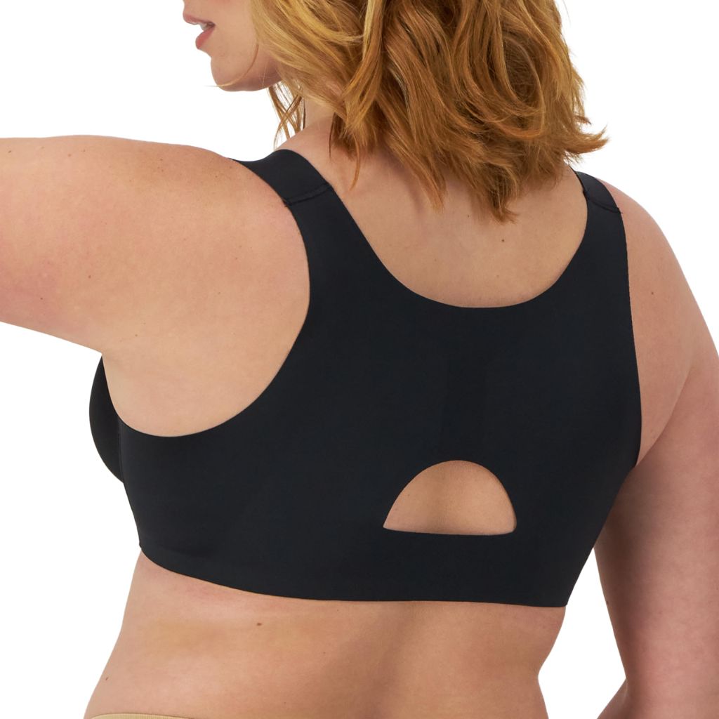 Bali womens One Smooth U Posture Boost W/ Eversmooth Back Underwire Bra, Black, 44DD US