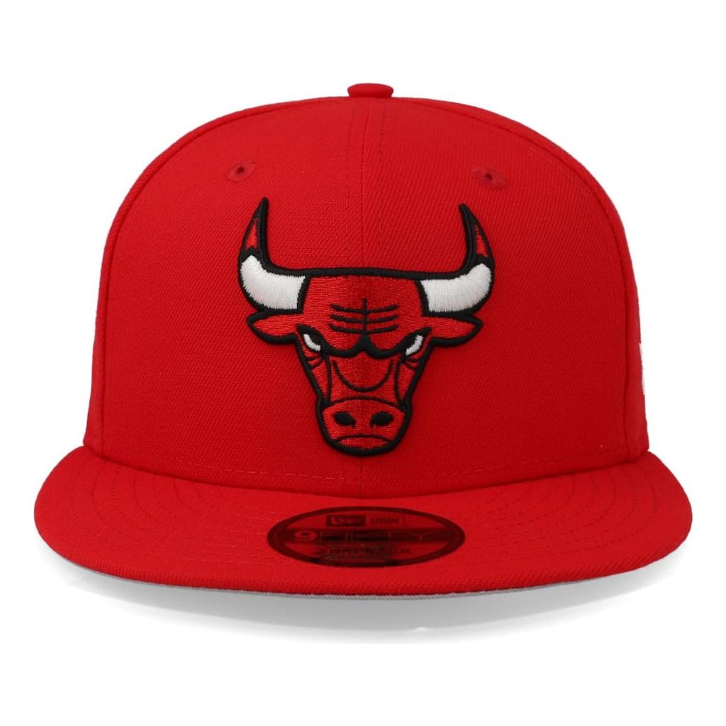 New Era Men 9Fifty NBA Chicago Bulls OTC Red Snapback Hat 70556851 One Size