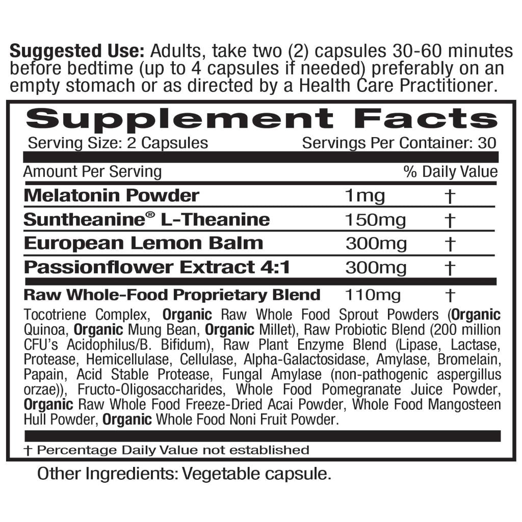 Emerald Labs Sleep Health - 60 Vegetable Capsules