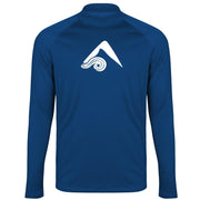 Kanu Surf Boy's Platinum Long-Sleeve Rashguard, Navy, X-Small (6)