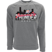Blue 84 Officially License NBA Long-Sleeve Adult Shirt - Oklahoma City Thunder, Medium
