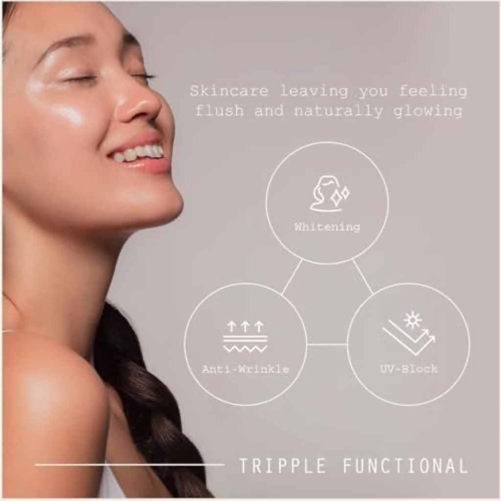 ZOE Light Day Cream + EGF for All Skin Types with Isreal Desert Rose Stem Cells CICA Complex