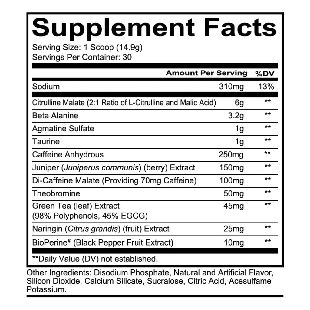 REDCON1 Total War Pre Workout, Sour Gummy Bear -(30 Servings)