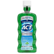 ACT Anticavity Fluoride Mouthwash  Triple Action  Mint  18 fl. oz.