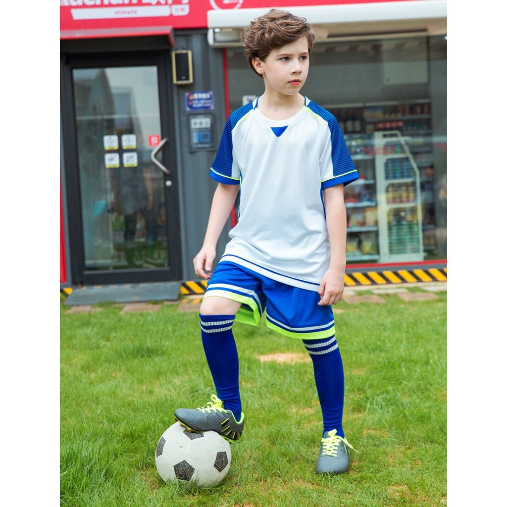 Hawkwell Little Kid Athletic Firm Ground Soccer Shoes, Green - size 3.5M