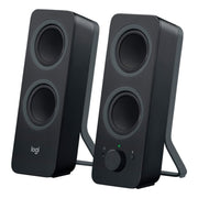 Logitech Z207 2.0 Stereo Computer Speakers  Black