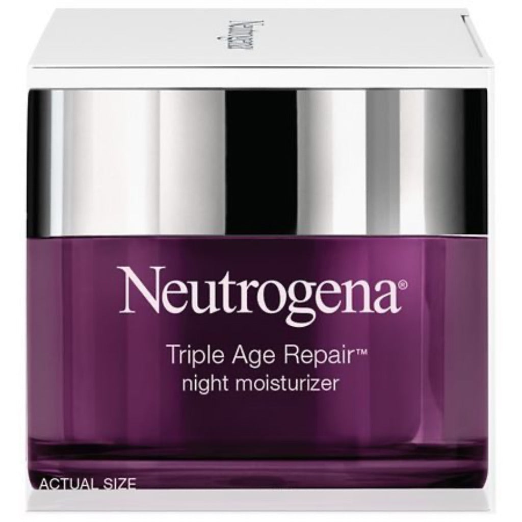 Neutrogena Triple Age Repair Night Cream Face Moisturizer - 1.7 oz